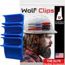Diligence, Wolf Clips, Hard Hat Accessory, Triple Marker Holder, Blue