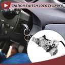 1 Set Ignition Lock Cylinder Assembly for Volkswagen Beetle 2012-2019 for VW Jetta 2011-2018 Ignition Switch Cylinder Lock Assy No.5C6905841 Metal