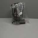 Shower Caddy Adhesive Shower Organizer 7-Pack, Rustproof Stainless Steel Bathroom Shelves, Large Capacity No-Drill Rack Storage Accessories with Soap Dish Toothbrush Holder &24 Hooks Home Decor (7-Piece Set, Black)