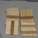 6 Mixed Sizes 300 Pcs Popsicle Sticks for Crafts Ice Cream Sticks Craft Sticks Bulk, Jumbo Popsicle Sticks Small Popsicle Sticks Mini Popsicle Sticks, Wooden Sticks for Crafts & Waxing Sticks