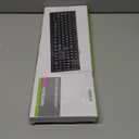 Guiheng Wired Computer Keyboard, Plug Play USB, Large Number Pad, LED IndicatorsErgonomic, Foldable Stands,Anti-Wear Letters Full Size Keyboard,for Windows Mac PC Laptop-Black