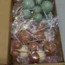 ASTARON 32 Pcs Ball Cake Topper Decorations Mini Balloons Cake Topper Sticks Foam Balls Cake Picks Cake Topper Balls Cake Decorations for Wedding Party Birthday Cake Decorating (Green Brown Gold)