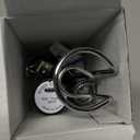 MF02 Rechargeable Milk Frother Handheld Foam Maker with Stainless Whisk for Cappuccino, Latte, Bulletproof Coffee, Keto Diet, Protein Powder, Matcha (Black)