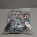 Bluetime Women Casual Summer Dress Boho V Neck 3/4 Sleeve Babydoll Floral Print Flowy Beach Dress Size 2XL