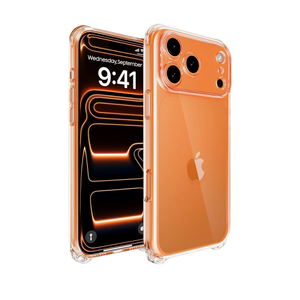 TiMOVO Clear Case for iPhone 17 Pro Max 2025, Anti-Scratch Shockproof Protective Bumper Cover for iPhone 17 Pro Max 6.9 inch, Clear Pack of 3