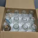TBWIND Vintage Glass Flower Vase, 12PCS Farmhouse Mason Jar Vases for Centerpiece Clear Bud Vases in Bulk with DIY Accessories for Wedding Party Table Decorations Home Decor