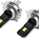 Dechiramo Compatible for 1996 1997 1998 1999 2000 2001 2002 Toyota 4Runner High Low beam, 6500K Cool White Plug and Play, Car interior light Bulbs(Pack of 2)