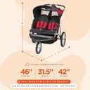 Baby Trend Expedition Double Jogger, Cantennial