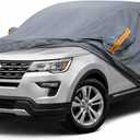 Coverlex All-Weather Car Cover Custom Fit for Ford Explorer 2011-2026 | Waterproof, Heavy Duty, Cotton Liner, Paint Protection, Rain Snow UV Proof, Driver Door Zipper, Windproof Straps, Storage Bag