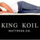 King Koil Luxury Queen Size Air Mattress with Built-in High-Speed Pump, 20" Adjustable Double High Premium Pillow Top Inflatable Airbed for Guests, Camping & Home (Black)
