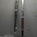 | Legendary Kings Sword Replica | Hand-Crafted Authentic Engraved Stainless Steel Blade | Wall Mount Plaque & Scabbard Included | Collectors Edition