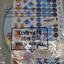 32 Pcs 100 Days of School Sticker Scene for Kids, Fun Vivid Fish Tank Stickers Toddler Preschool Build a Scene Crafts for School Classroom Activity Birthday Party, Backgrounds and Sticker Sheets Set