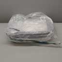 ZAUNFOOY 2 Pcs 42L (11 Gallon) Collapsible Plastic Laundry Basket Hamper with Handles, Foldable Laundry Basket, Pop Up Storage Container Organizer for Washing Storage