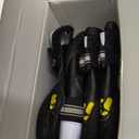 QUMY Dog Shoes for Large Dogs, Medium Dog Boots & Paw Protectors for Winter Snowy Day, Summer Hot Pavement, Water-Resistant in Rainy Weather, Outdoor Walking, Indoor Hardfloors Skid-Resistant Sole (Size 6: 2.6''x3.0''(W*L) (Pack of 4))