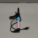 Professional 1 Inch Curling Iron with Clamp, Hair Curler with Temp Dial 280-450°F, Ceramic Coating for Long-Lasting Curls & Easy Styling, Dual Voltage 100-240V