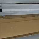 8FT Telescopic Hook on Sliding Library Ladder Hardware,Includes Bottom Wheel with Brake,MAX Load 300lbs