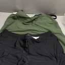 NIeyook Womens Plus Size Tankini Swimsuit Two Piece Bathing Suit Flowy Swim Tops with Boy Shorts 2025 Modest Swimwear Army Green