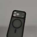 TOCOL for iPhone 17 Pro Max Case, Compatible with Magsafe, Full Camera Protection, Built-in Magnetic Ring, Translucent Matte Phone Case for iPhone 17 Pro Max 6.9 inch (Black)