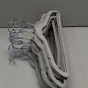 Casafield 22  Velvet Kid's Hangers - 14" Size for Children's Clothes - Gray