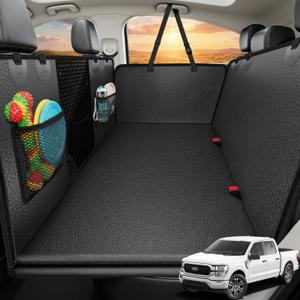 URPOWER PU Leather Dog Back Seat Extender for Full-Size Crew Cab Trucks