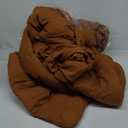 Luxlovery Pumpkin Color Comforter Set Queen Rust Comforter Bedding Set Full Burnt Orange Caramel Soft Blanket Quilts Pumpkin Brown Terracotta Comforter with 2 Pillowcases