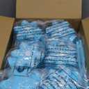 Sliner 12 Pcs Christmas Party Plastic Cups 10 oz Xmas Snowflake Cups Gift Reusable Snowflake Christmas Cup with Lids Straws for Winter Xmas Birthday Party Gifts Supplies