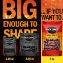 Jack Link's Beef Jerky, Sweet & Hot, Large Jerky Bags - Flavorful Meat Snacks, Ready to Eat Protein Snacks, 9g of Protein per Serving, Made with 100% Beef - 9 Oz. (Pack of 2) (EXP 10/08/27)