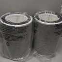 2 Packs HP201 HP202 True HEPA Replacement Filter Compatible with Shark HP200 Series, HP201, HP202, HP301, HP302, UA205, AP1000 HP200 HC501, HC502 Air Purifier MAX, H13 True HEPA & Activated Carbon