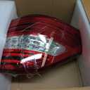 Left Driver Side LED Outer Tail Light Fit for 2012 2013 2014 2015 Mercedes Benz ML350 ML550 W166 Rear Lamp Assembly LH USA Style1669063501 MB2804107