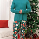 Family Pajamas Christmas Matching Sets Xmas Family Pjs Set Couple Holiday Jammies Women/Men Festival Sleepwear Adult (Santa Claus, XL)
