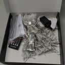 16.4FT Smart RGB Christmas Waterfall Lights with Star, APP & Remote Control, DIY Custom Light Show & Music Sync, Timer, 245 LEDs Color Changing Outdoor Decor for Xmas, Yard, Party