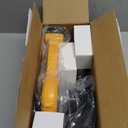 Leaf Blower Cordless with 2 Batteries and Fast Charger, 210 MPH Battery Powered Blower with 3 Nozzles, 3 Speed Modes, Lightweight & Small Electric Leaf Blowers for Lawn Care, House, Leaves, Dust, Snow (Yellow)