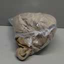 H.VERSAILTEX Stretch T Cushion Armchair Cover 2 Piece Chair Covers for Living Room Furniture Cover Suit for Box Cushion, Spandex Jacquard Fabric Small Checks(Armchair-Oversized, Sand)