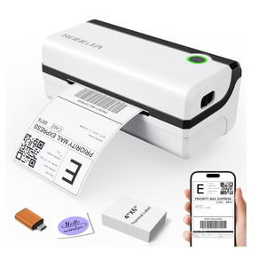 Rongta Bluetooth Thermal Shipping Label Printer, Wireless 4x6 Shipping Label Printer for Packages, Support Android&iPhone and Windows, Widely Used for Amazon, Shopify, Etsy, USPS