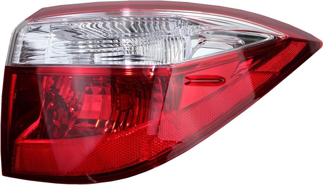 Passenger Side Outer Rear Tail Brake Light Lamp Tail Light Compatible with 2014-2016 Toyota Corolla |OE-Style | 8155002751TO2805118 (Right Passenger Side)