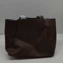 Work Tote Bags for Women 15.6 Inch - Laptop Tote Bag with Zip Compartments - Large PU Leather Office Purse Computer Briefcase (Chocolate Brown)