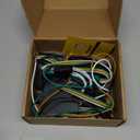 Dasbecan 56327 4-Way Trailer Hitch Wiring Harness Kit Compatible with Ford Transit-150, Transit-250, Transit-350, E-Transit 2015-2024 4-pin