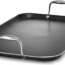 HexClad Double Burner Hybrid Nonstick Griddle Pan, BBQ, Dishwasher Safe
Stay-Cool Handles, Dishwasher and Oven Safe up to 900°F, Compatible with All Cooktops