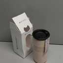 Elemental Artisan Insulated Tumbler, Triple Wall Coffee Travel Mug, Reusable Stainless Steel Coffee Tumbler with Ceramic Lid, Thermal Coffee Cups for Hot (6 Hrs) & Cold (18 Hrs), 16oz - Beige