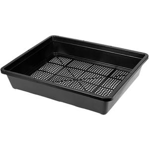 BeGrit Soil Blocking Trays 15x12 inch Seed Starter Trays 5 Pack Mesh Trays for Seedling, Microgreen, Soil Blocks, Wheatgrass