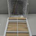 ClosetMaid Wire Basket 2 Drawer Organizer Unit with Shelf for Pantry, Closet, Clothes, Linens, Sturdy Steel, Easy Assembly, White