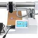 7000mW Off-line Laser Engraving Machine, USB Mini Desktop Laser Engraver Printer, Carver Size 155x175mm, High Speed Laser Engraving Cutter for Stainless Steel, Painted Metal Surface, Wood, Plastic