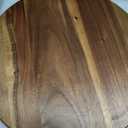 Acacia Wood Lazy Susan Wood Turntable Tray Cabinet Organizer, 18"