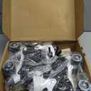 METROLLER Roller Skates for Girls Ages 5-8 8-12 and Boys Teens, Adjustable 4 Sizes for Kids Toddler Roller-skates with Light up Wheels, for Women (Black)