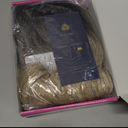 ENCOUNTERU Blonde Wig with Bangs 13x4 HD Lace Front Synthetic Pre Cut Lace Glueless Ombre Wigs for Women Wear and Go Pre Plucked Layered Body Wave Vivid Self Growing Hairline 23 Inch