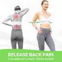 Posture Corrector - Yoga Cross Stick - Back Pain Relief for Men and Women - Stretcher and Straightener for Upper and Lower Back - Stretch Pole - Neck Hump Equipment - Sets bar
