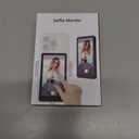Back Camera Monitor iPhone | Touch Screen Control, Wireless Magnetic Vlog Selfie Monitor Screen for iPhone, Touchscreen Selfie Monitor with Speaker | Zoom Adjustment | Manual Focus for TikTok YouTube