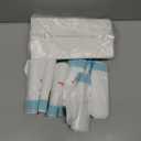 60 Commode Liners with Absorbent Pads, 60 Bedside Commode Liners and 60 Pads for Commode Bucket, Disposable Commode Bags for Adults, Portable LeakProof Potty Chair Liners (21 * 16in60+60)