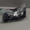 GeGekoko Womens Mock Neck Knit Cropped Sweaters Puff Sleeve Trendy Fall Ribbed Pullover Black, Large