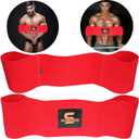 SAWANS Bench Press Sling Power Weight lifting Training Fitness Increase Strength Push Up Gym Workout, Large
